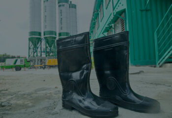 Safety Gumboot for mir ready mix Factory Workers